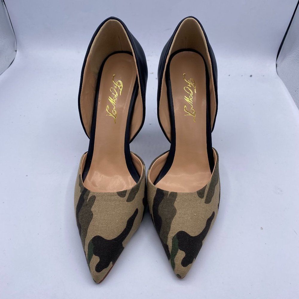 FOWT grey pointy toe stilettos heels dorsay pumps shoes